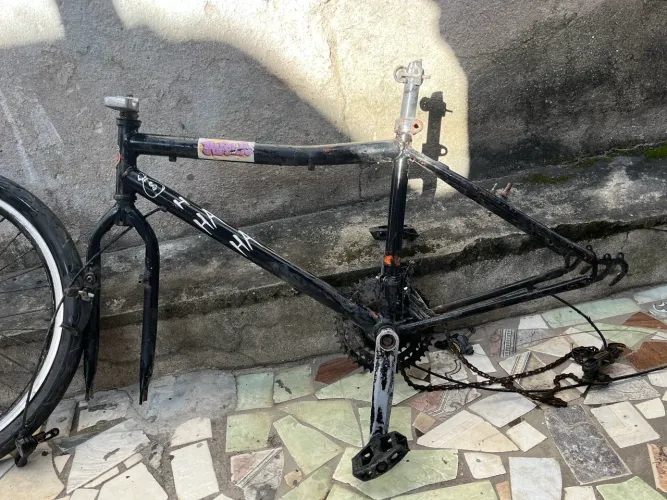 Bike usada, mas com ótimas condições 