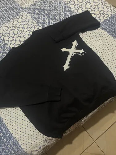 Moletom preto streetwear