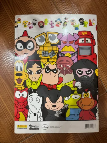 Album de figurinhas completo gogos crazy