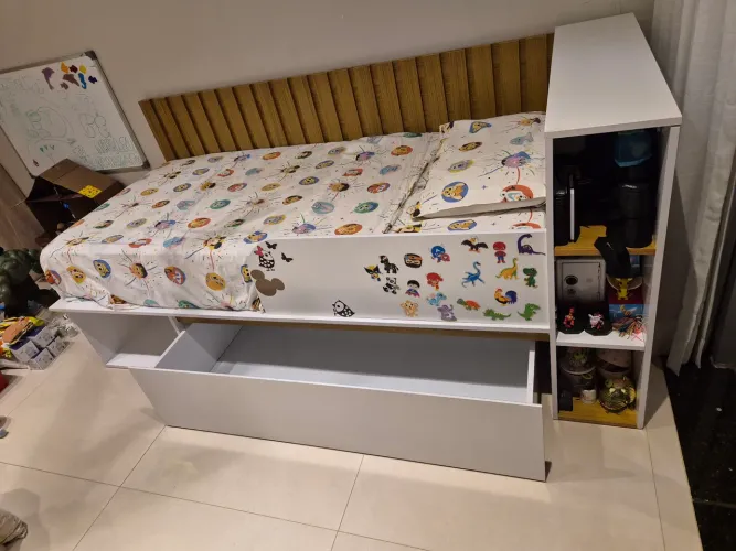 Cama Infantil/Adulto Solteiro MDP Marca: Casa Tema