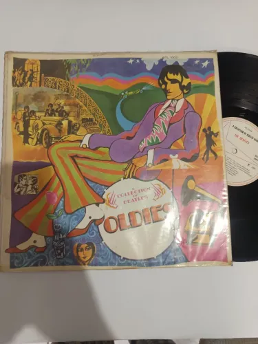 THE BEATLES A Collection OF Beatles Oldies - Odeon Mono 1967 capa sanduíche ! help