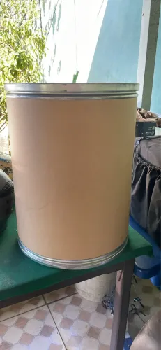 Tambor de Fibra 200L com Tampa e Trava Metálica - Excelente Estado