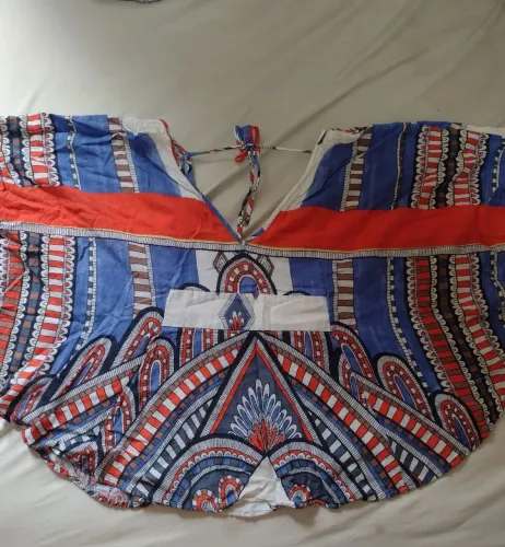 Blusa estilo morcego 