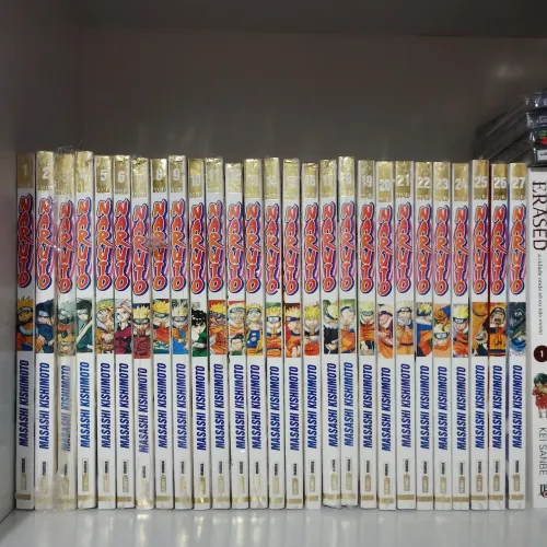 Coleção Mangá Naruto Gold Volumes 1 a 27 (Fase Clássica Completa) - Panini