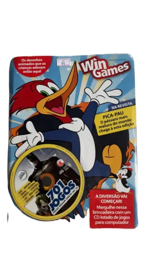 cd de jogo pica pau centenas de jogos batman ação aventura corrida luta...lacrado de fabri