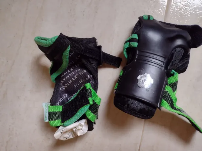 Equipamentos completo de proteção para esportes 