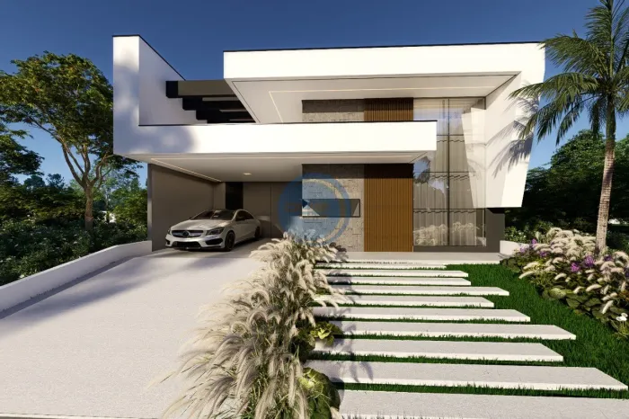 Casa de luxo em condomínio à venda em Indaiatuba-SP: 3 quartos, 3 suítes, 2 salas, 5 banhe