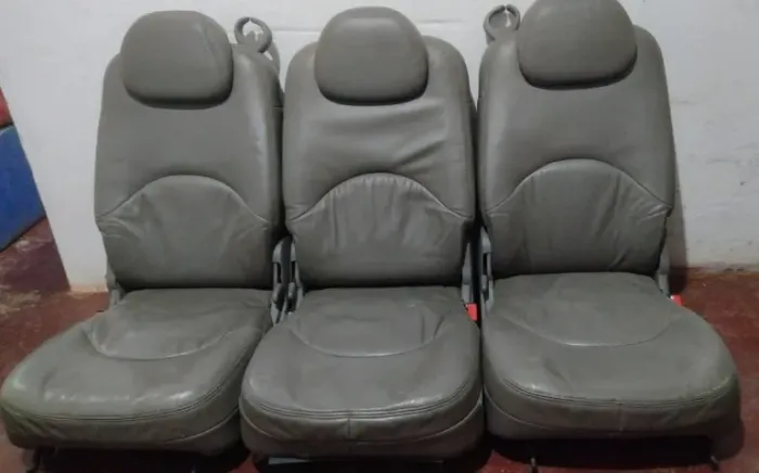 BANCOS DE COURO COMPLETO CITROEN XSARA ORIGINAL CINZA