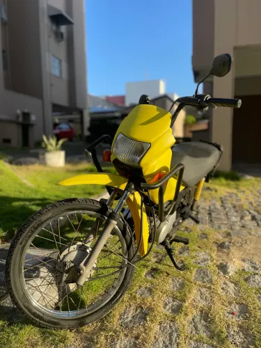 VENDO HONDA POP 100 2007 AMARELA ? 50 MIL KM