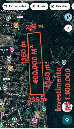 Terreno em Benfica 40 hectares