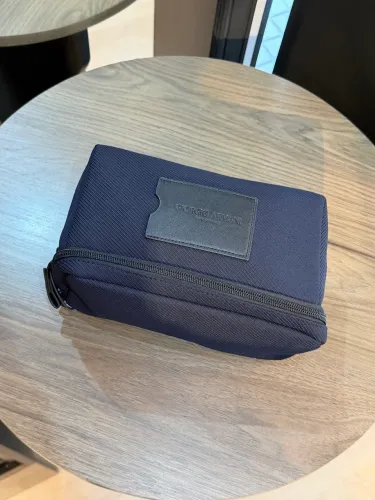necessaire giorgio armani gaw blue man original