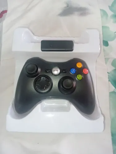 controle de xbox sem fio com receptor