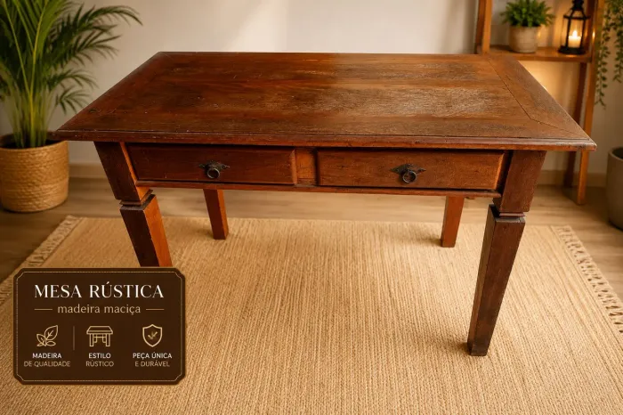 Mesa Rústica