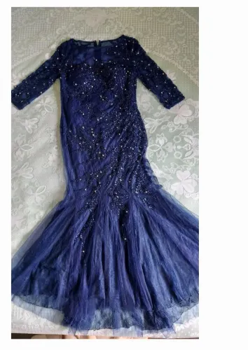 Vestido festa azul