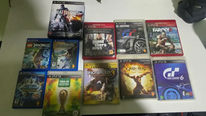 Jogos ps3 e Psvita 