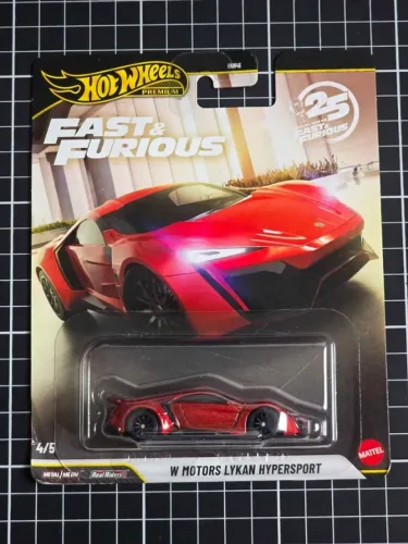  Lykan Hypersport - Hot Wheels Premium Temático Velozes e Furiosos