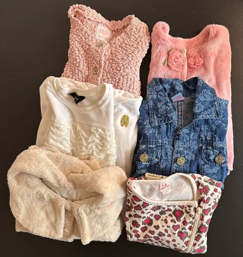 Lote infantil menina inverno 