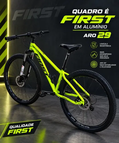 Bike aro 29 nova QUADRO FIRST