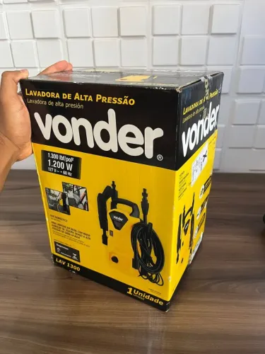 Lavadora de Alta Pressão Vonder 1200W de potência nova na caixa