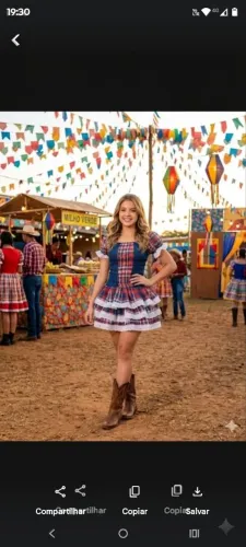 Vestido junino