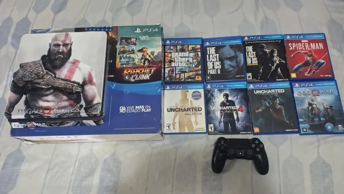 Combo PS4 e jogos