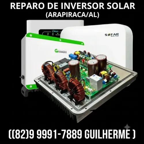 reparo de inversor solar