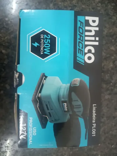 Lixadeira orbital treme treme Philco 250w Promoção só 189,00 Nova