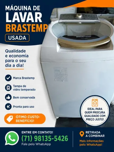Máquina de lavar Brastemp 