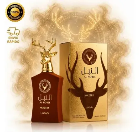 Lattafa AL NOBLE Wazeer Nicho EDP para masculino Original®