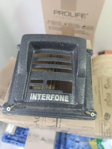 Proteção para interfone porteiro eletrônico marca  líder