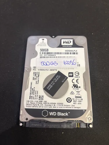 Disco 500gb WD 2,5 polegadas note