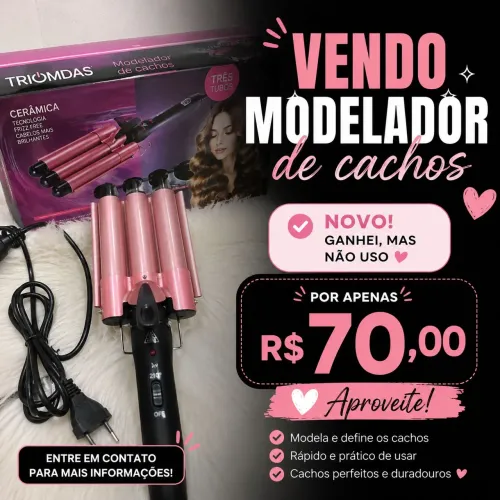Modelador de Cachos - Ótimo Estado, Aproveite!