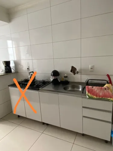 BALCÃO COM PIA