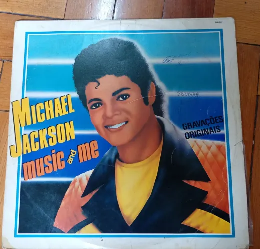 Lp Michael Jackson - Music and me (disco vinil)