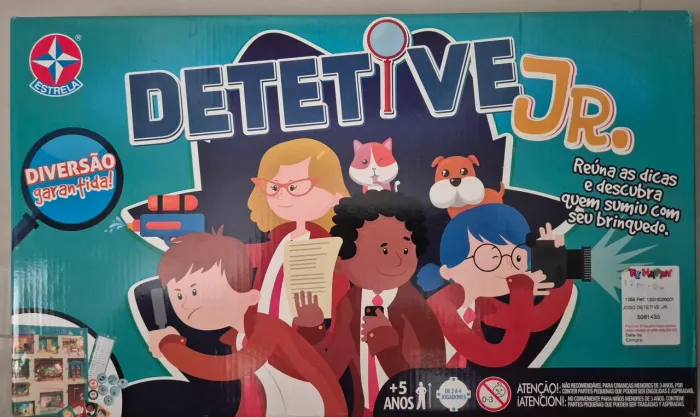 Jogo de Tabuleiro DETETIVE