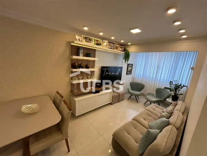 Apartamento reformado com 3 quartos e 2 vagas de garagem à venda no Residencial Alto Amazo