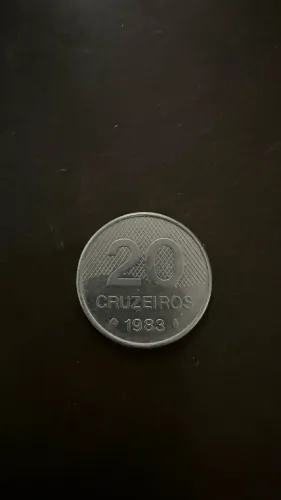 Moeda de 20 cruzeiros 1983