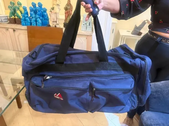 Bolsa de Viagem Grande com Rodinhas Timber Top - Resistente