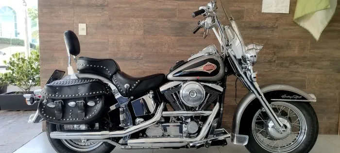 Harley Davidson Softail Heritage Evo Carburada