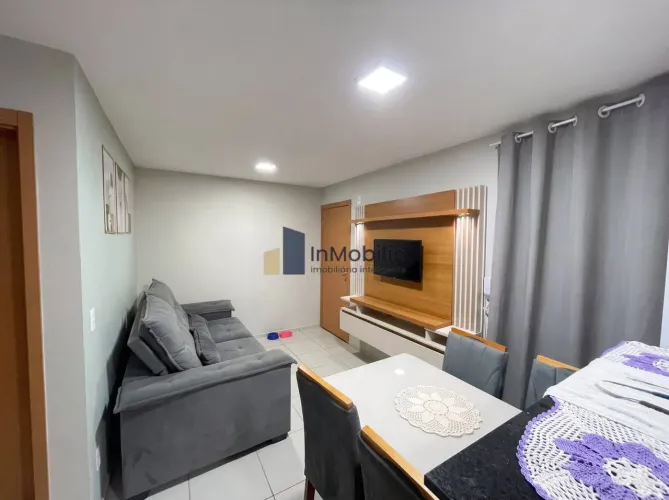 Apartamento com 2 quartos, semimobiliado no setor Perim