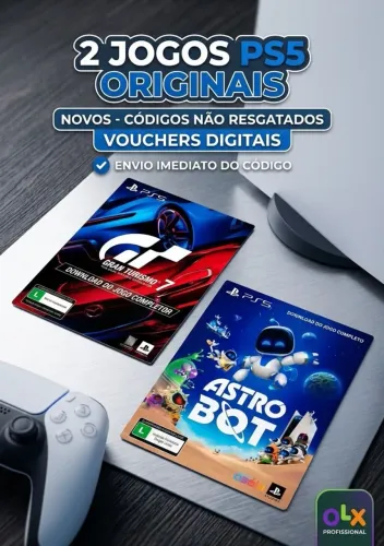 Estea dois jogos vierem no meio ps5,mas como assinei a PS Plus,decidi vender os vouchers