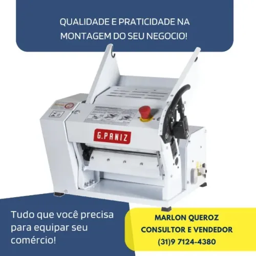 Cilindro de Massas 30CM 3KG GPaniz Novo