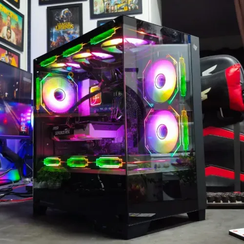 PC Gamer Intel i5-12400F + RTX 5060 8GB | 16GB DDR4 | SSD 500GB