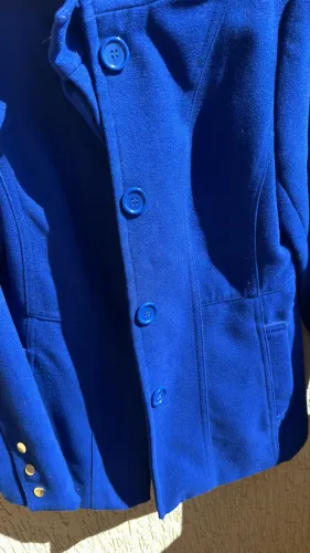 Casaco azul royal AISHTY - tamanho P