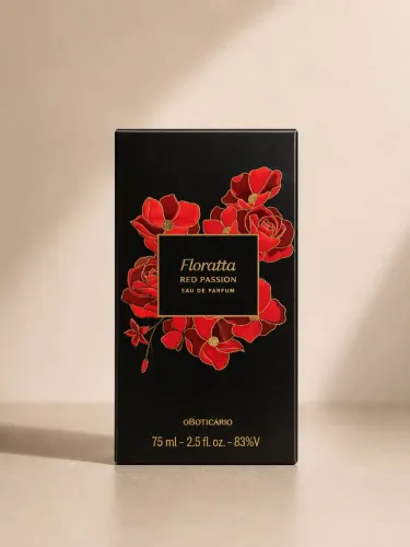 Eau de Parfum Floratta Red Passion OBoticário 