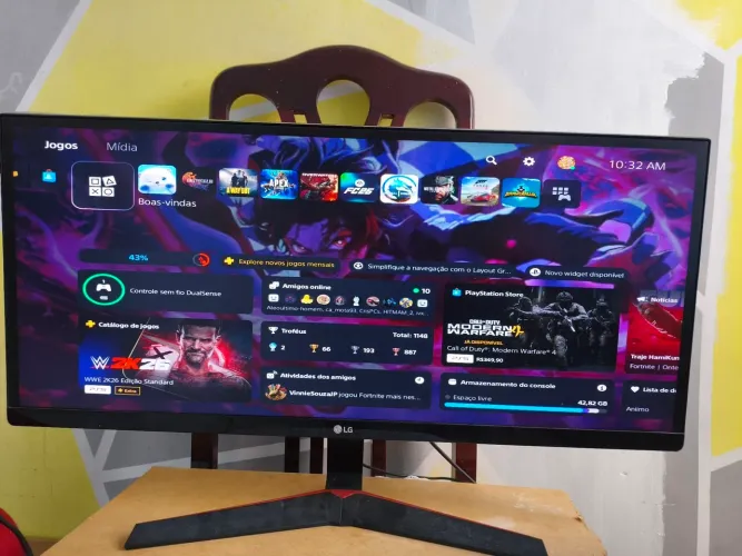 Monitor LG ultrawide 29 polegadas 
