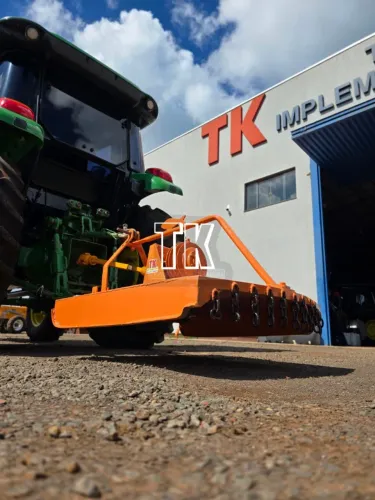 cod. 1559 ROÇADEIRA HIDRÁULICA BALDAN 1 MTS PARA TRATORES PEQUENOS - Tk Tratores Nova Andr