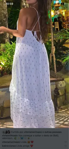 VESTIDO DA MARCA CLOSET DE LUXE 
