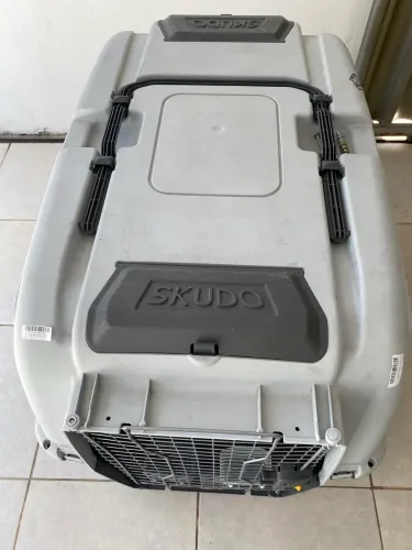 Caixa para transporte aéreo animal grande e médio porte
