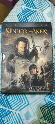 DVD senhor dos anéis
